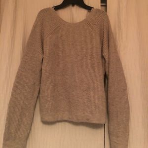 Aerie Twist Back Sweater